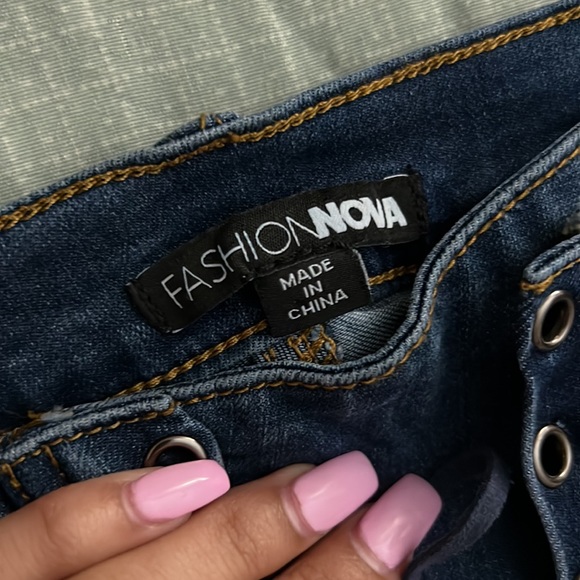 blue skinny jeans - Picture 2 of 2